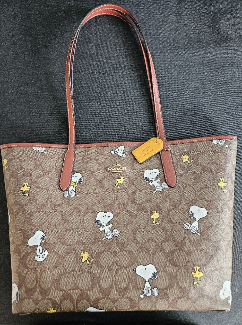 COACH X SNOOPY TOTE